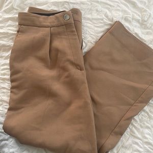 Maje camel trousers
